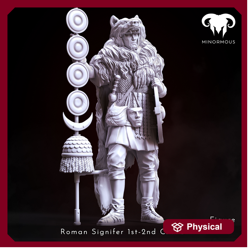 Figure - Roman Signifer 1st-2nd C. A.D. Symbol of Power!