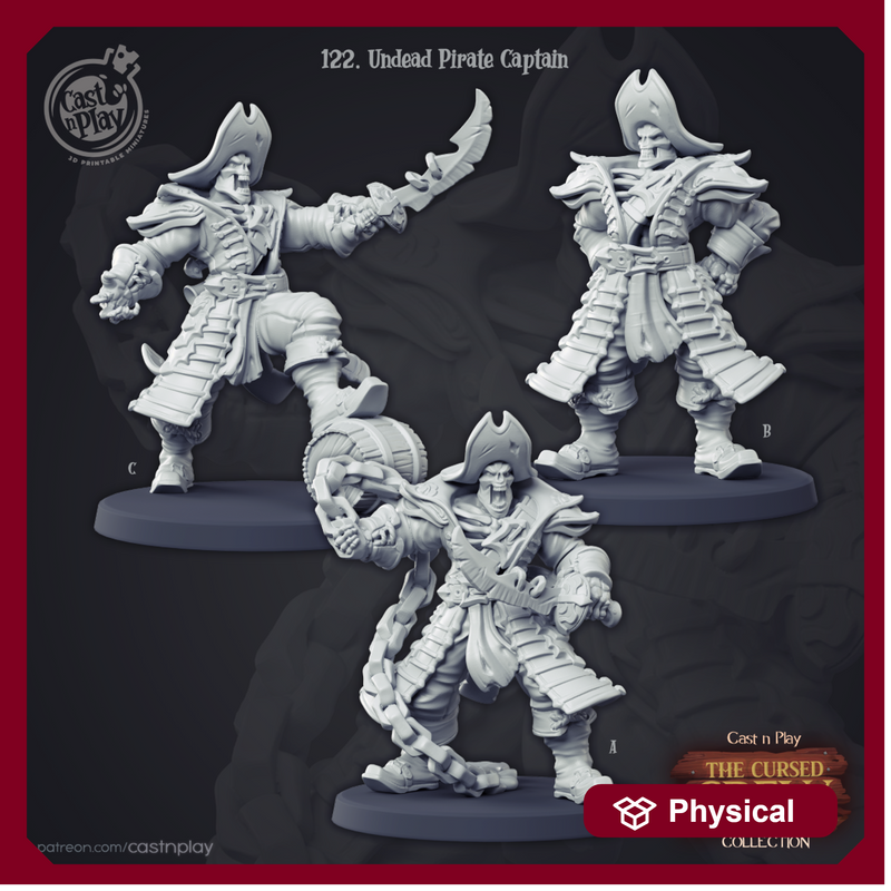 Undead Pirate Captain - Only-Games