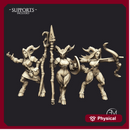 Satyr Ladies - 3 Units (AMAZONS! Kickstarter)