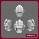 Space Knights V1 Thunder Judicator Helmet X10