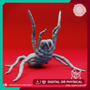 Giant Spider - Rearing - Tabletop Miniature (Pre-Supported)