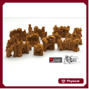 Grotto Walls - Clorehaven and the Goblin Grotto - Printable Scenery Wargaming Terrain D&D, DnD