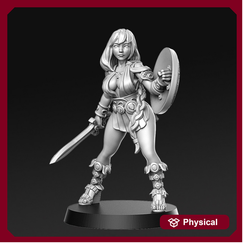 Artemisa - Greek Warrior- 32mm - DnD