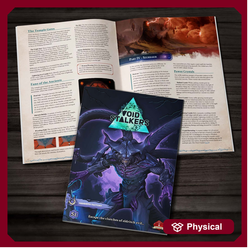 Voidstalkers - Physical 5e Adventure Booklet