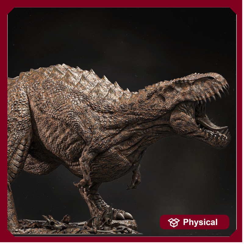 T Rex Miniature | Tyrannosaurus Dinosaur Predator | UNPAINTED Resin DnD 5E Pathfinder - Only-Games