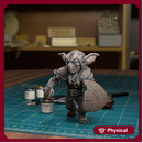 Goblin Dagger And Shield - TytanTroll Miniatures - DnD - Fantasy