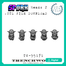 SpOrx Orc Heads .STL Download