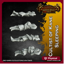 Cultist of Kane Sleeping Cultists - Set of 4 (32mm scale)