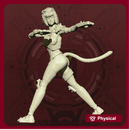 Cyberpunk Catgirl - Dual Pistol Pose