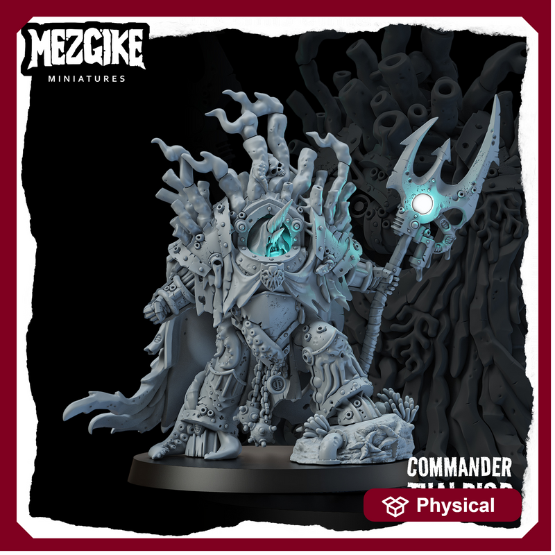 Commander Thalpior, of the dredge marines (physical miniature)