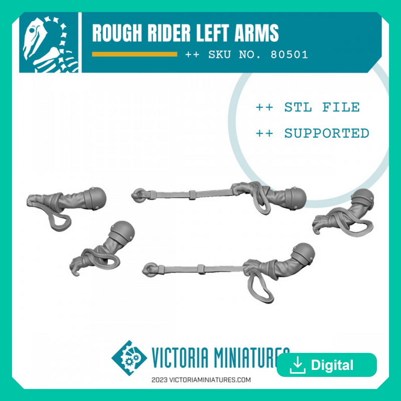 Rough Rider Left Arms x5 - Only-Games