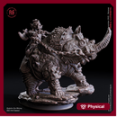 Rhino-Mounted Goblin