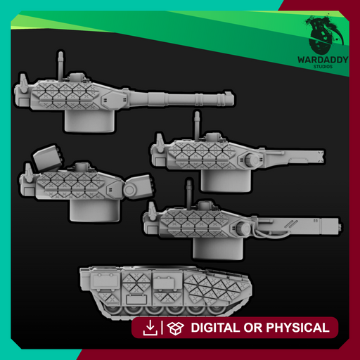 Bengal Main Battle Tank Mk2 (10mm) (Multipart) - Only-Games