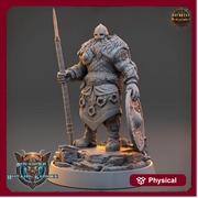 Viking Human Ranger Fighter PC NPC | 28mm, 32mm, 54mm, 75mm Scales 100mm Tall | Dungeons and Dragons | Pathfinder | Daybreak Miniatures - Only-Games