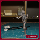 Skeleton 05 - TytanTroll Miniatures - DnD - Fantasy