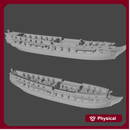 1/700 & 1/1200 French Virginie-class 5th rates (40 guns), 1794-1884, AOA-FR-4