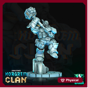 Norgrem Raider - Vahlstahd | Sci-Fi Miniature| 28mm,32mm Scales | 54mm, 75mm TALL | Collector Resin Mini for Painting | Archvillain Games - Only-Games