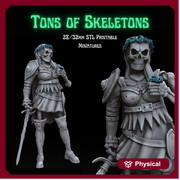 Tons of Skeletons: Damsel of Death - Only-Games