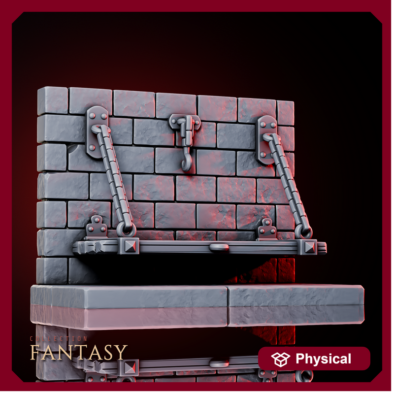 Prison Wall Mounted Bed - Only-Games