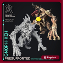 Gnophkeh - The Wondering Desert -  PRESUPPORTED - Illustrated and Stats - 32mm scale
