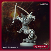 Djinni, Dao, Efreeti, Genie | 28mm, 32mm,54mm,75mm,100mm Scales | Dungeons and Dragons 5e figure | Pathfinder | Archvillain Games - Only-Games