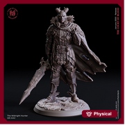 Tiefling Warlock Hexblade, Fighter, Ranger, Blood Hunter | 28mm, 32mm,75mm Scales | 100mmTall | Player Character Mini-D&D 5e | Flesh of Gods - Only-Games