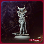 Female Rogue, Thief, Assassin, Arcane Trickster | 28mm,32mm,54mm,75mm,100mm Scale | Dungeons and Dragons Miniature Figurine D&D 5e Gift idea - Only-Games
