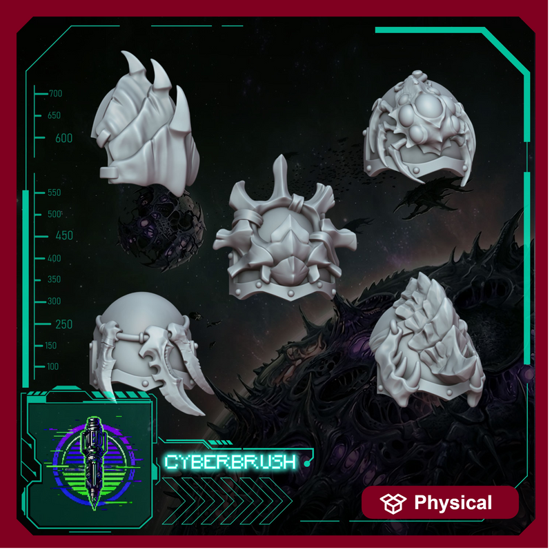 Space Bug Hunters Shoulder Pad set 2