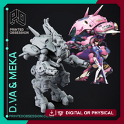 Overwatch - D.Va & Meka - Victory Pose - Only-Games