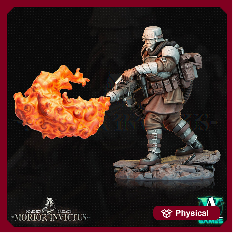 Sci-Fi Miniature Army Veterans |  28mm,32mm Scales | 54mm, 75mm TALL | Resin Mini | Morior Shocktrooper TPG | Archvillain Games - Only-Games