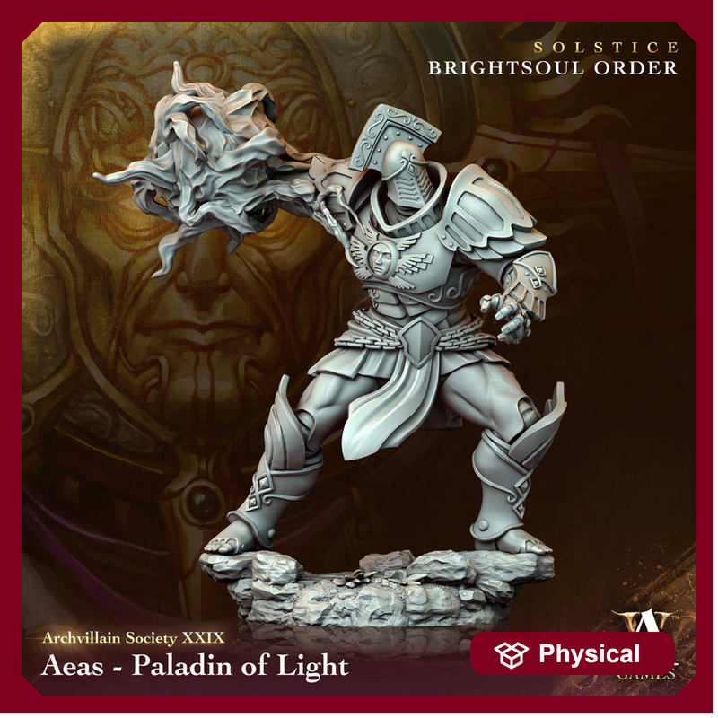 Human Male War Domain Cleric, Oath of devotion Paladin, Fighter | 28mm, 32mm,54mm, 75mm, 100mm Scales | Dungeons and Dragons | Pathfinder | - Only-Games