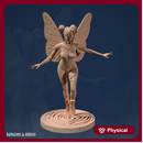 Fairy - Pixie - Fae - Female Fairy - Fairyland - Fairy - Pixie - Character - Stl - Faerie - DnD