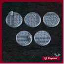 Religious Temple 40mm Bases Set x5