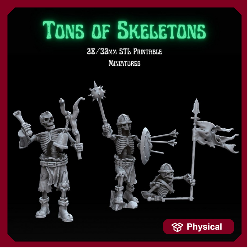 Tons of Skeletons: Equipped Skeletons Command Group