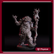 Myconid Shaman Adult, fungus ones, fungus folk, Unpainted Resin Miniature  | 28mm, 32mm,54mm,75mm,100mm  | Dungeons and Dragons | - Only-Games