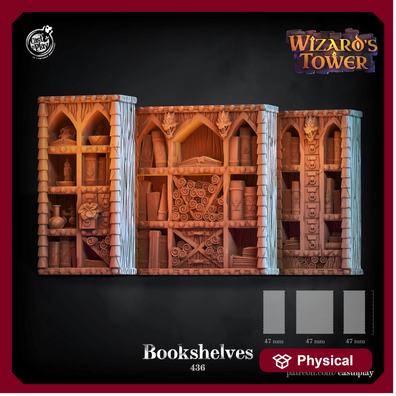 Bookshelves - Only-Games
