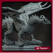 Chromatic Dragon (4 sizes) D&D  Unpainted Miniature |  250mm Long, 250mm Wing Span | Resin Dragon Statue | Figurine  Dungeons and Dragons 5e - Only-Games