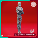Laying Mummy  - Tabletop Miniature (Pre-Supported)