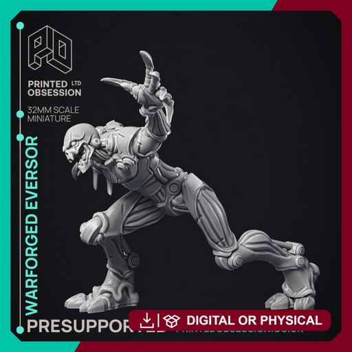 Eversor - Warforged - Assassin Clan - 32 mm scale - Only-Games