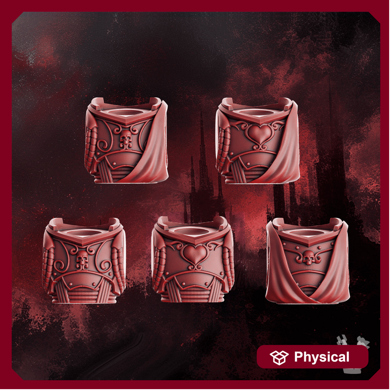 Crimson Wings Squad Bodies Set x5 #2 - Only-Games