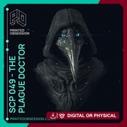 SCP-049 - The plague Doctor - Fan Art Bust - 10cm - Only-Games