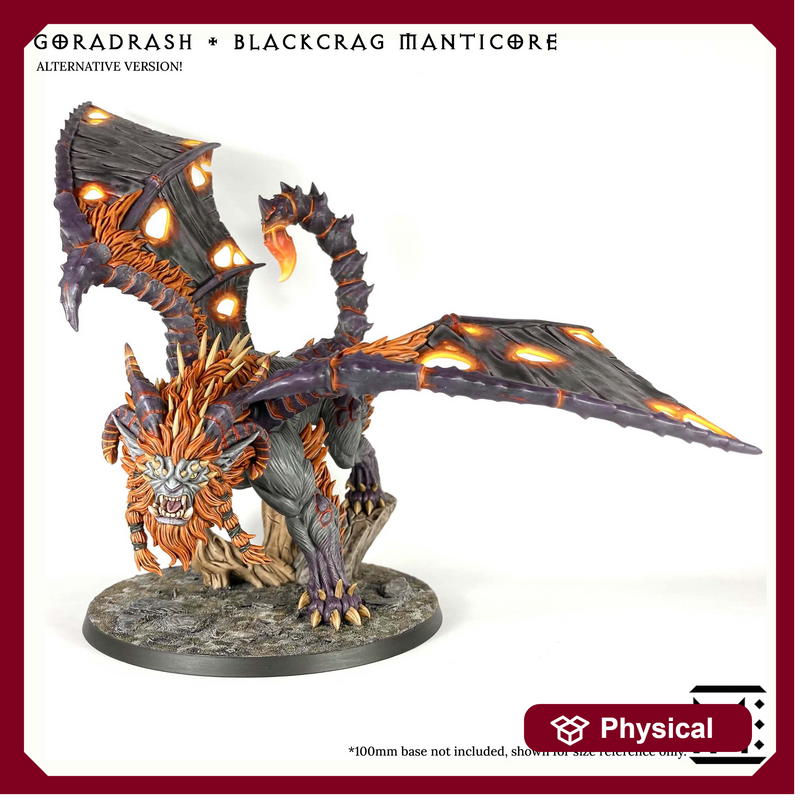 Goradrash the Blackcrag Manticore (Blackcrag Orcs)