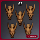 Painmaidens Type 1 - Miniature Heads