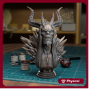 Medivh Bust  - TytanTroll Miniatures - DnD - Fantasy
