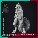 Volpine Archon - Fox Trickster - PRESUPPORTED - Heaven Hath No Fury - 32mm scale
