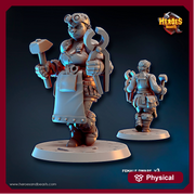 female dwarf blacksmith v3 - Only-Games