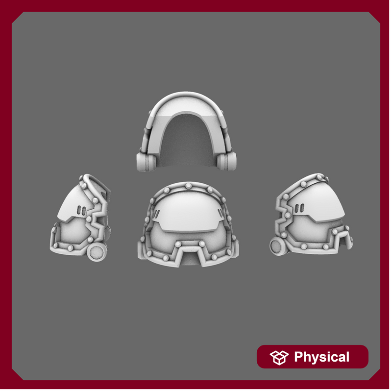 Space Knights V2 Metal Storm Shoulder Pads Type C X 10