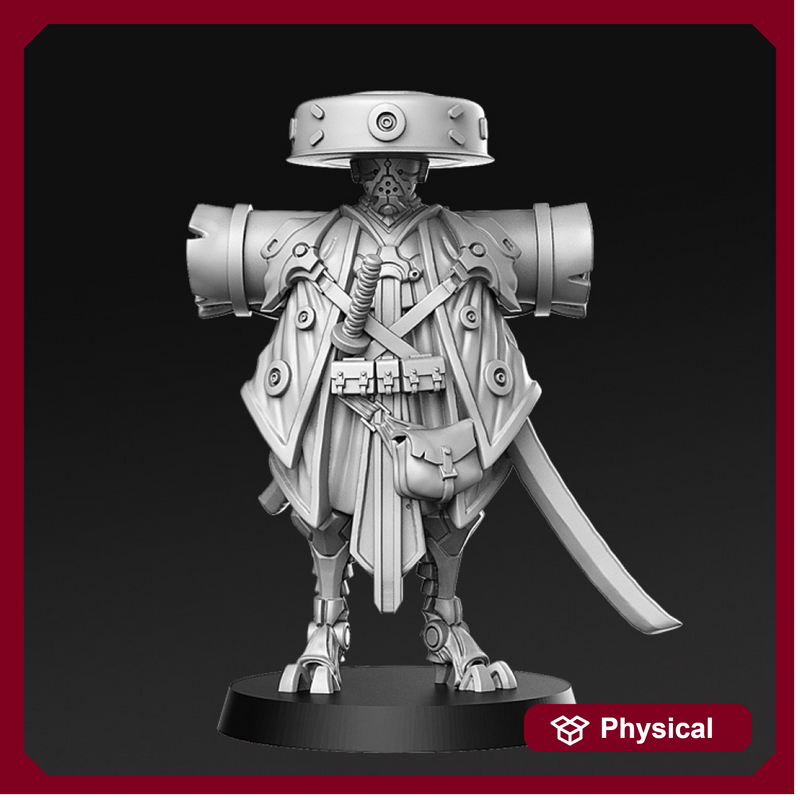 Kanbei - Robot Samurai - 32mm - DnD -