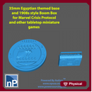 Marvel Crisis Protocol Base and Boom Box