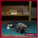 Giant Rat 07 - TytanTroll Miniatures - DnD - Fantasy